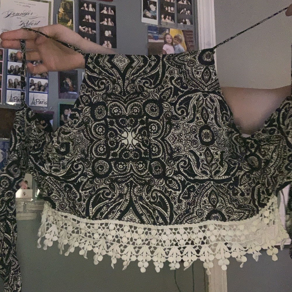 tie up tank top
